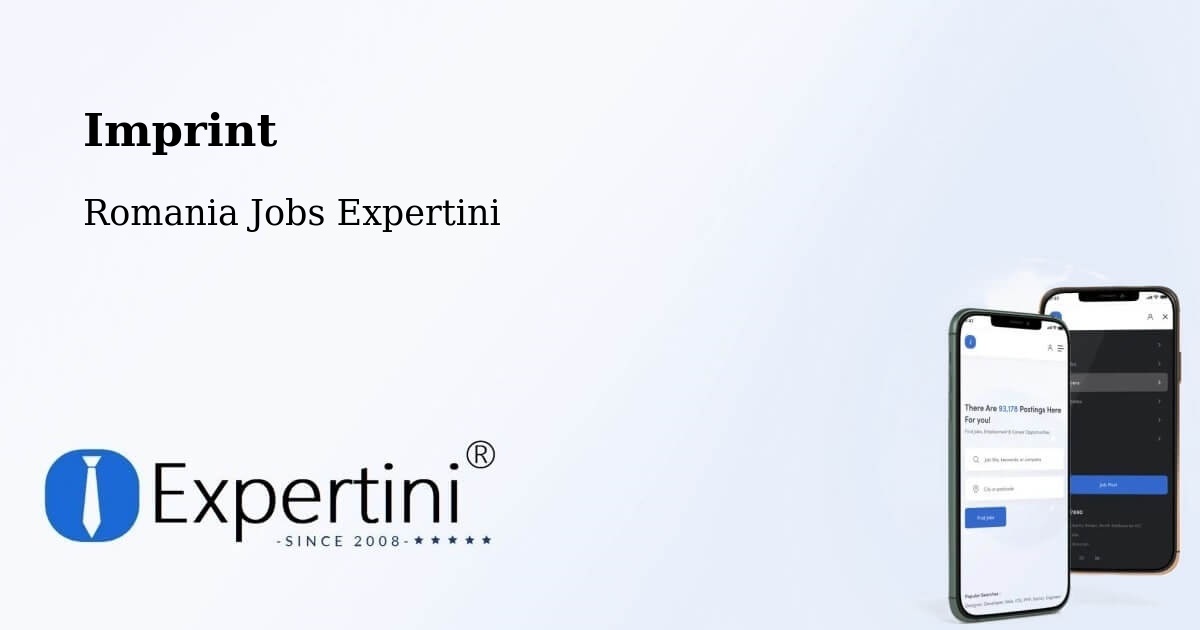 Imprint – Comuna Sanislău - Romania Jobs Expertini